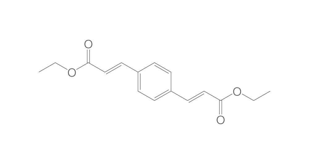 Image of 1,4-Phenylenediacrylic acid diethyl este
