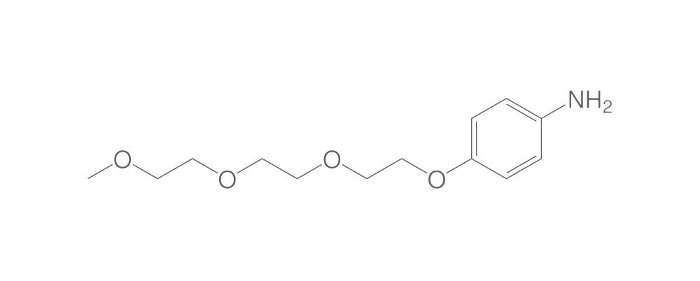 4-(2-[2-(2-Methoxyethoxy)ethoxy]ethoxy)a, niline, 10 mg - Luminix Health