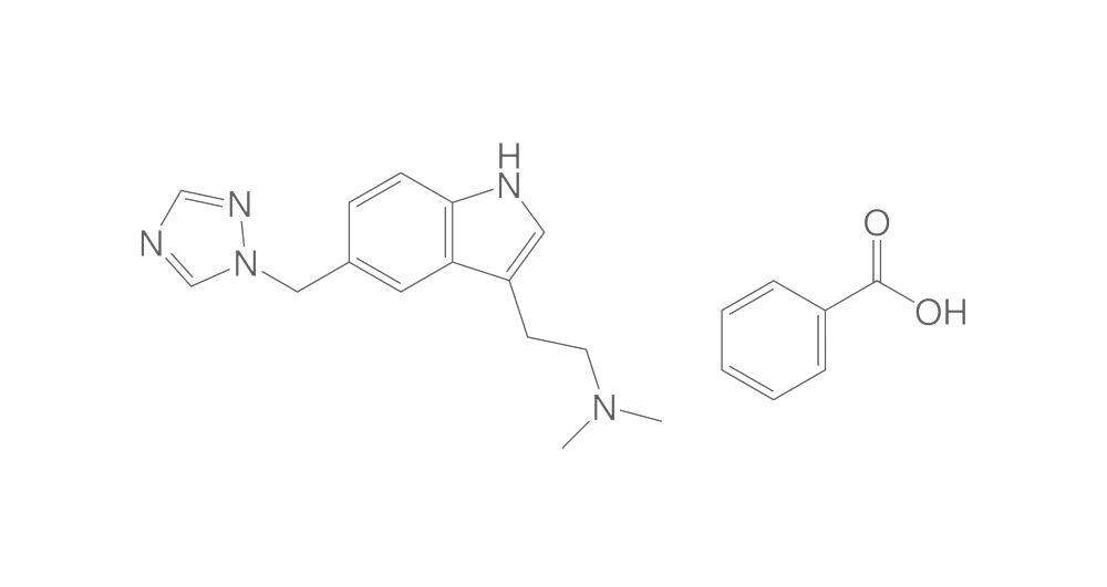 Rizatriptan benzoate, min. 95 %, 10 mg - Luminix Health
