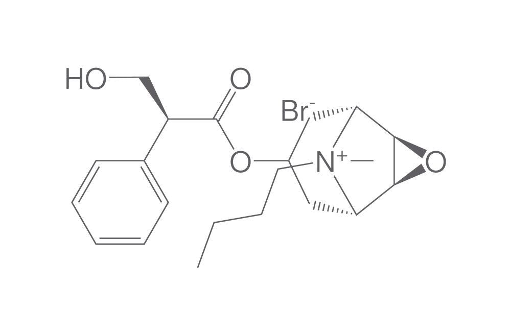 Image of (-)-Scopolamine N-butyl bromide