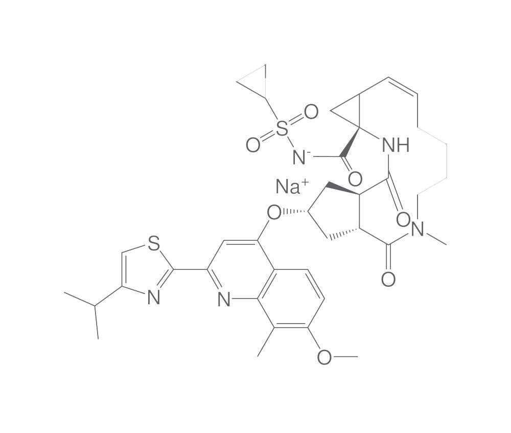 Simeprevir sodium, min. 95 %, 10 mg - Luminix Health
