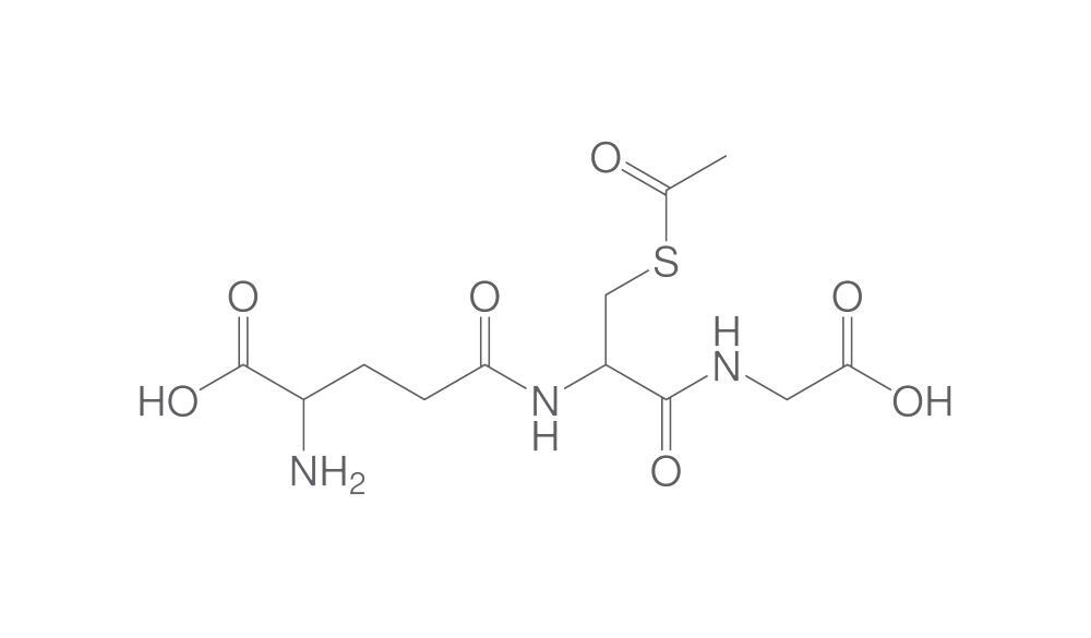 S-acetyl-L-glutathione, 25 g - Luminix Health