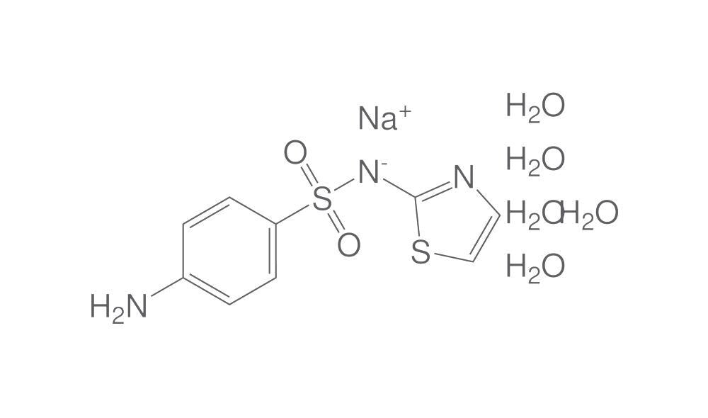 Sulfathiazole sodium pentahydrate, 100 g - Luminix Health