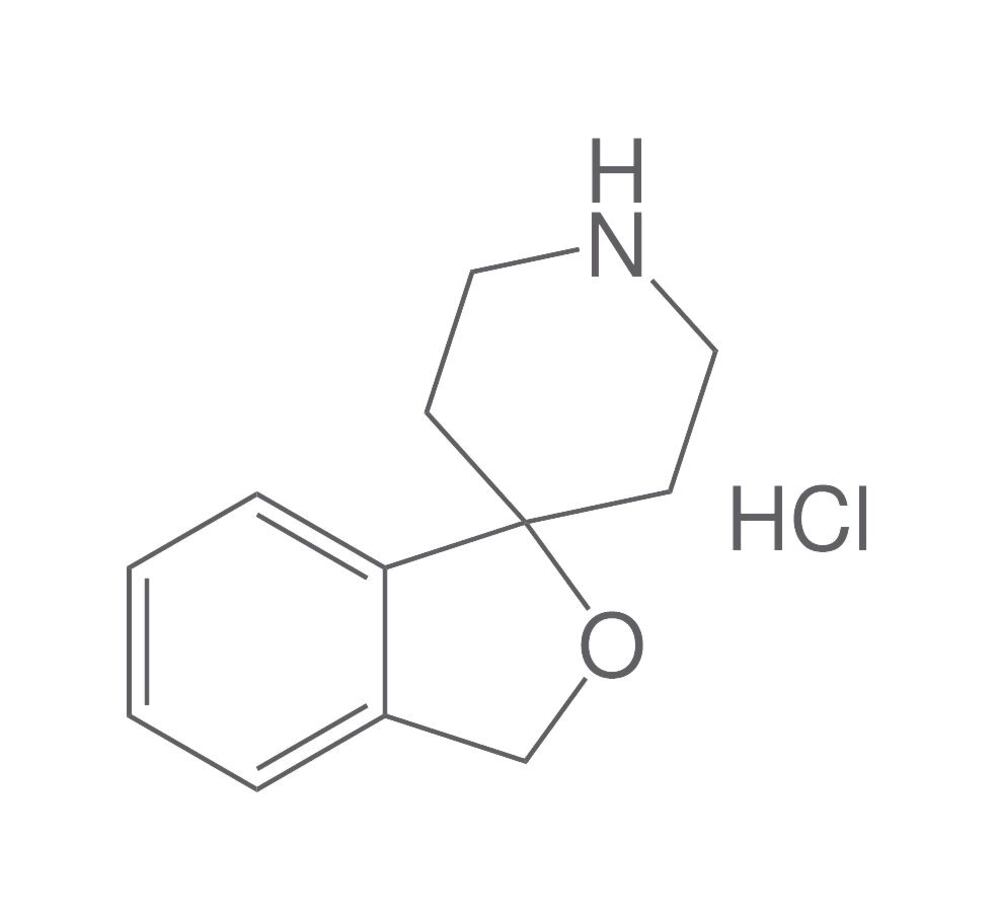 3H-Spiro[Isobenzofuran-1,4'-piperidine], hydrochloride, 250 mg - Luminix Health