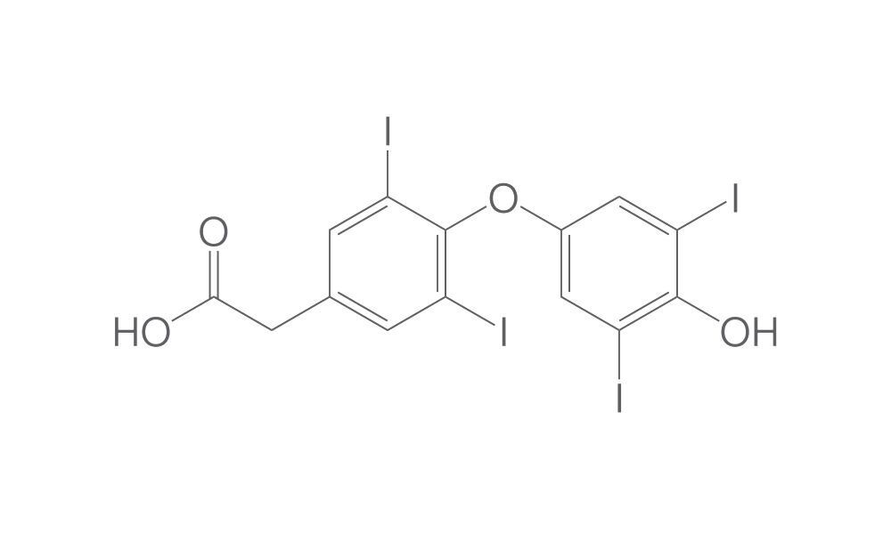 3,5,3',5'-Tetraiodothyroacetic acid, min. 95 %, 100 mg - Luminix Health