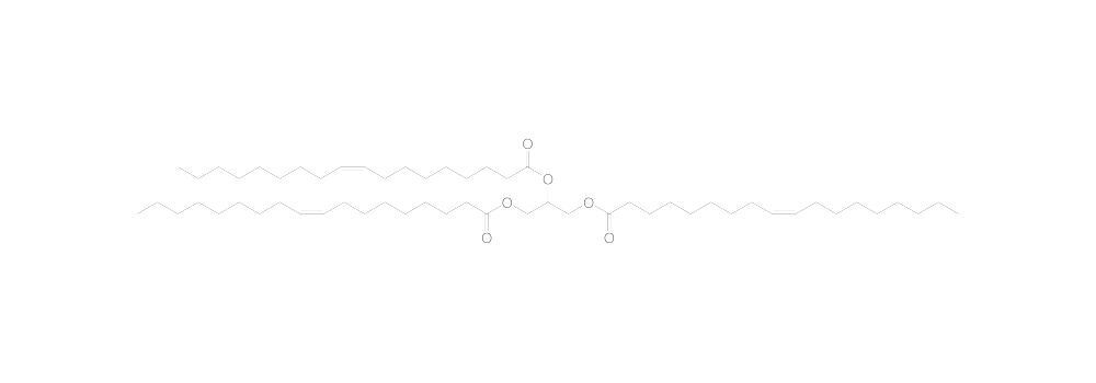 Triolein, technical, mixture with monoester and diester, 500 g - Luminix Health