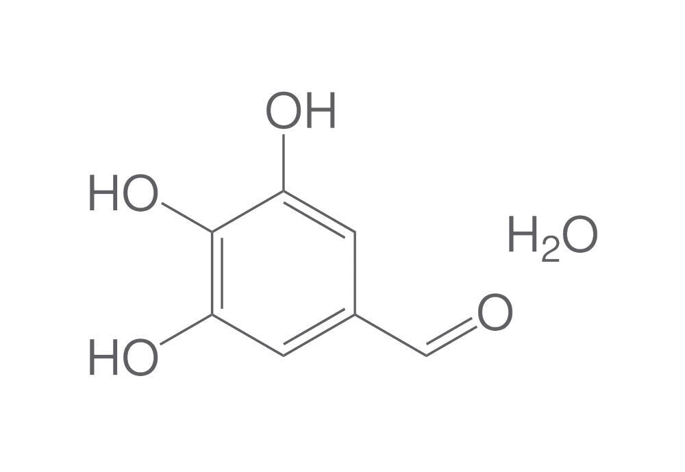 3,4,5-Trihydroxybenzaldehyde monohydrate, min. 95 %, 2 g - Luminix Health