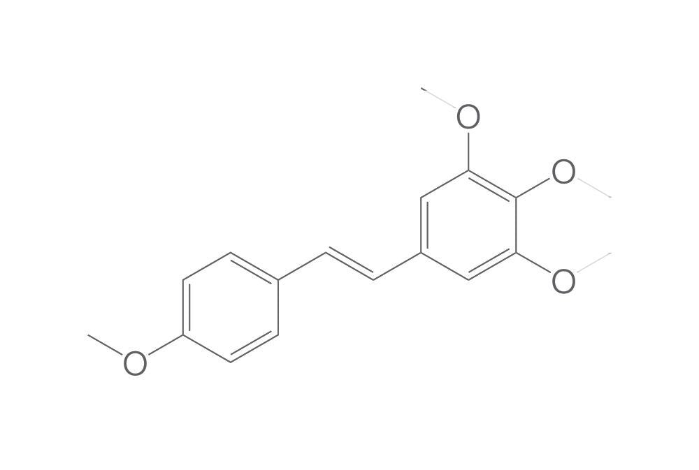 trans-3,4,5,4'-Tetramethoxystilbene, min. 95 %, 250 mg - Luminix Health