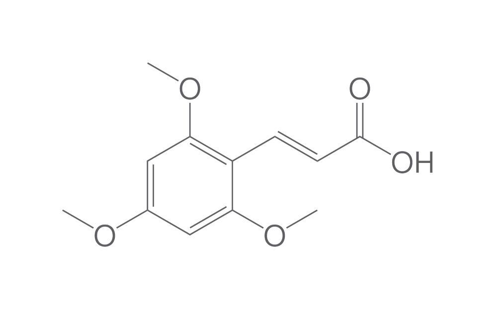 2,4,6-Trimethoxycinnamic acid, min. 95 %, 500 mg - Luminix Health