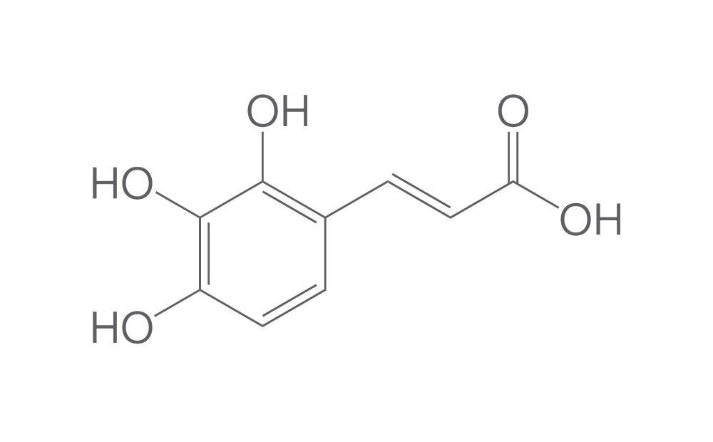 2,3,4-Trihydroxycinnamic acid, min. 95 %, 100 mg - Luminix Health