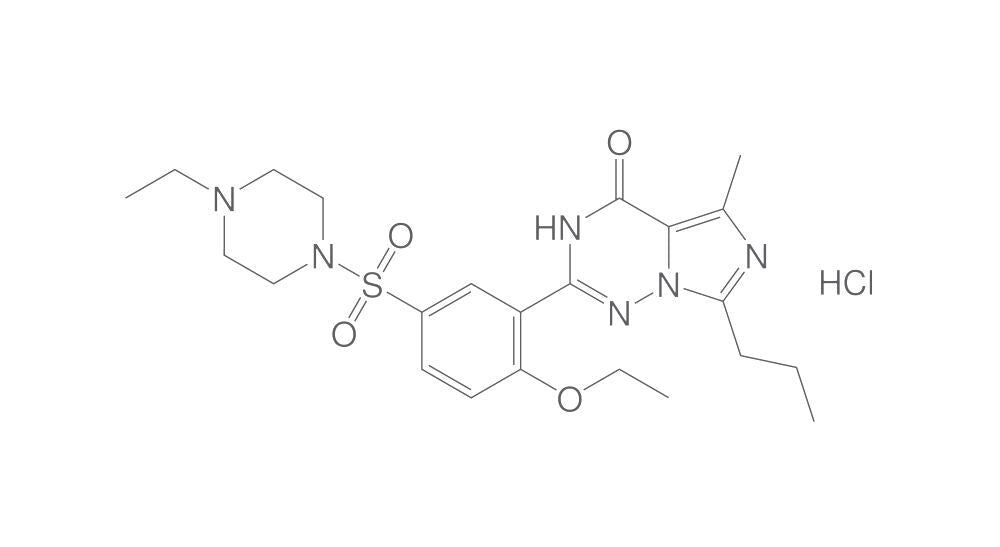 Vardenafil hydrochloride, min. 95 %, BioScience Grade, 100 mg - Luminix Health