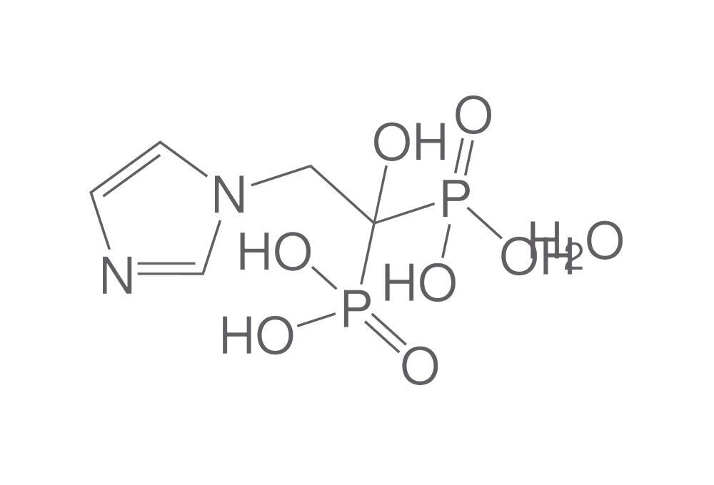 Zoledronic acid monohydrate, 10 g - Luminix Health