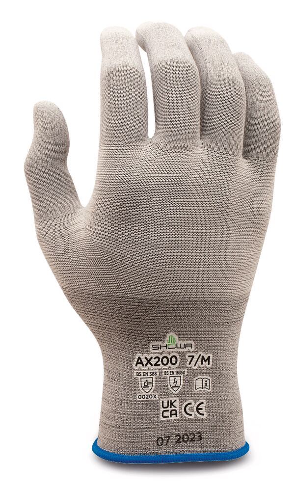 SHOWA multi-purpose gloves, AX200, size 7 (M), 12 pair - Luminix Health