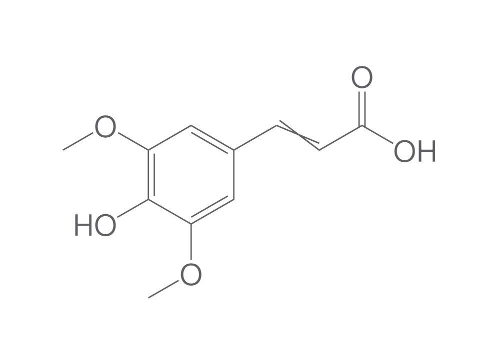 trans-Sinapic acid, min. 95 %, 5 g - Luminix Health