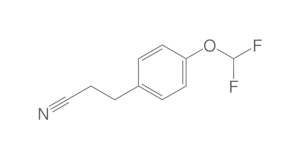 Image of 3-[4-(Difluoromethoxy)phenyl]propanenitr