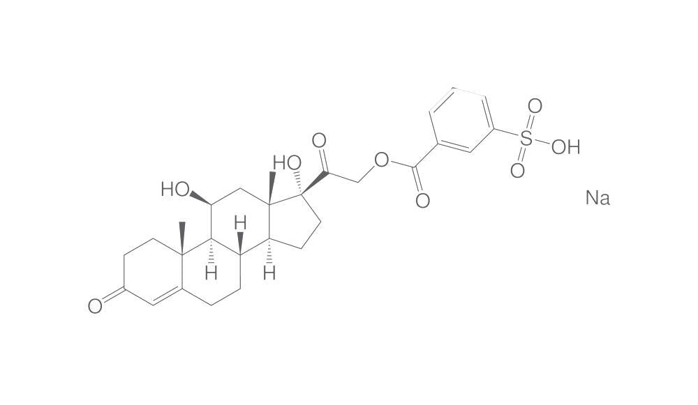 Hydrocortisone sodium sulfobenzoate, min. 95 %, 25 mg - Luminix Health