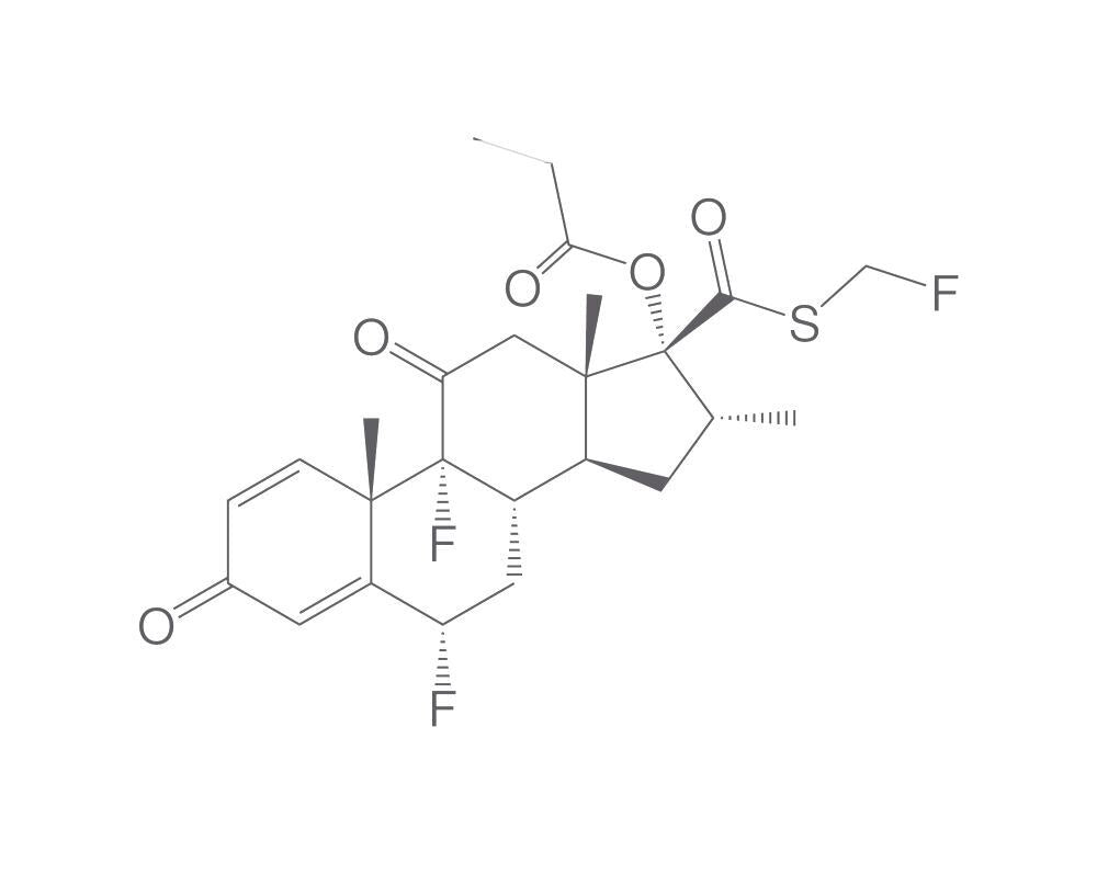 Fluticasone propionate, min. 95 %, EP Impurity F, 2 mg - Luminix Health