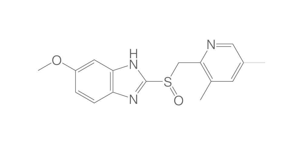 5-Methoxy-2-[[(3,5-dimethyl-2-pyridinyl)methyl]sulphinyl]-1H-benzimidazole - Luminix Health