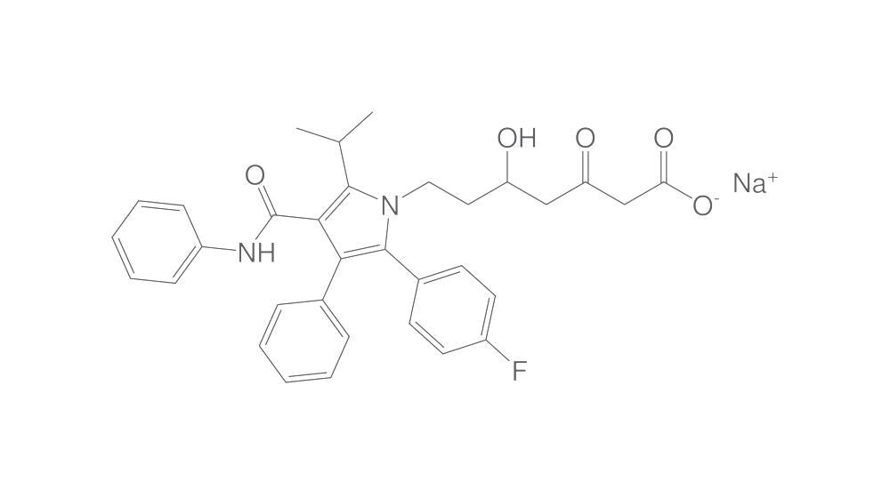 rac-3-Oxo atorvastatin sodium salt, min. 90 %, 1 mg - Luminix Health