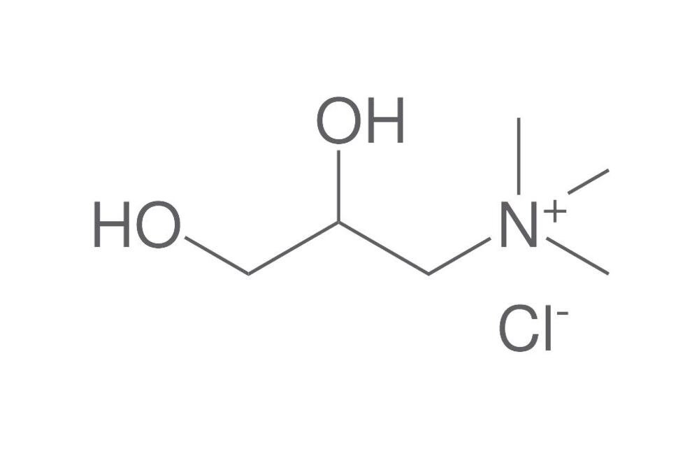 Image of 2,3-Dihydroxy-N,N,N-trimethylpropan-1-am