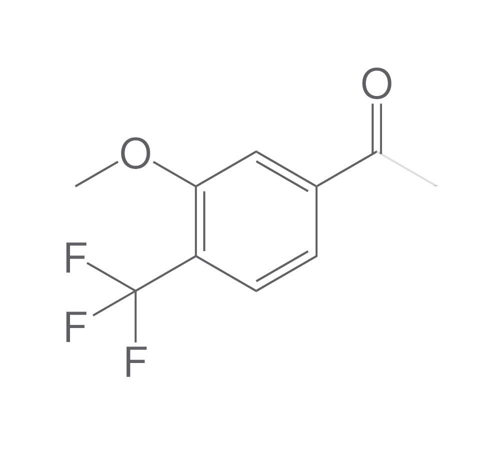 1-[3-Methoxy-4-(trifluoromethyl)phenyl]e, than-1-one, 100 mg - Luminix Health