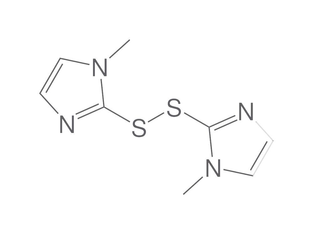 1-Methyl-2-[(1-methyl-1H-imidazol-2-yl)d, isulfanyl]-1H-imidazole, 100 mg - Luminix Health