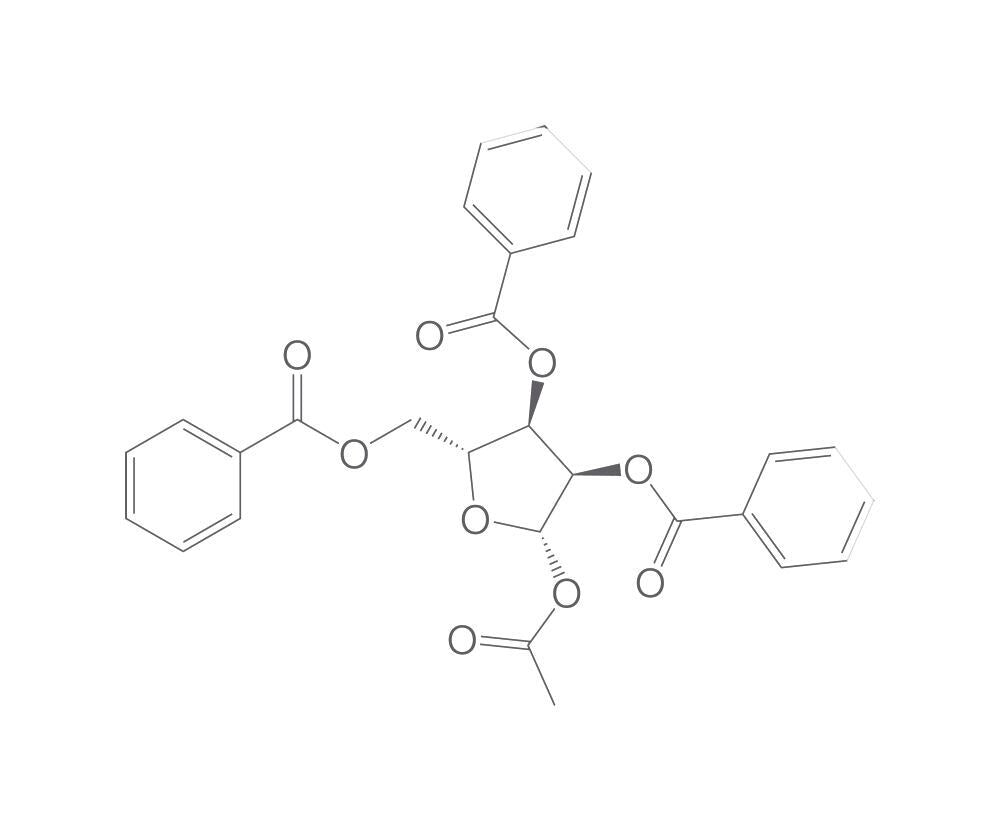 1-O-Acetyl-2,3,5-tri-O-benzoyl-b-D-ribof, uranose, 250 g - Luminix Health