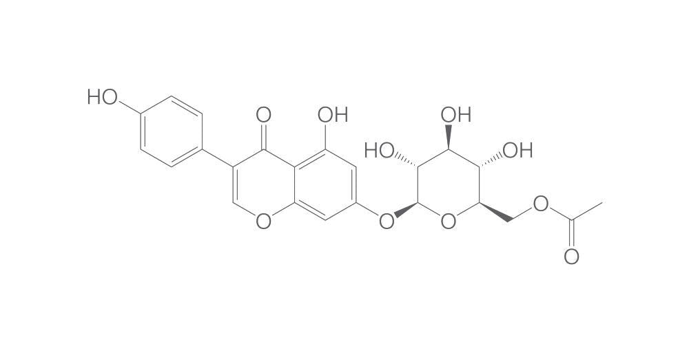 Image of 6-O-Acetylgenistin