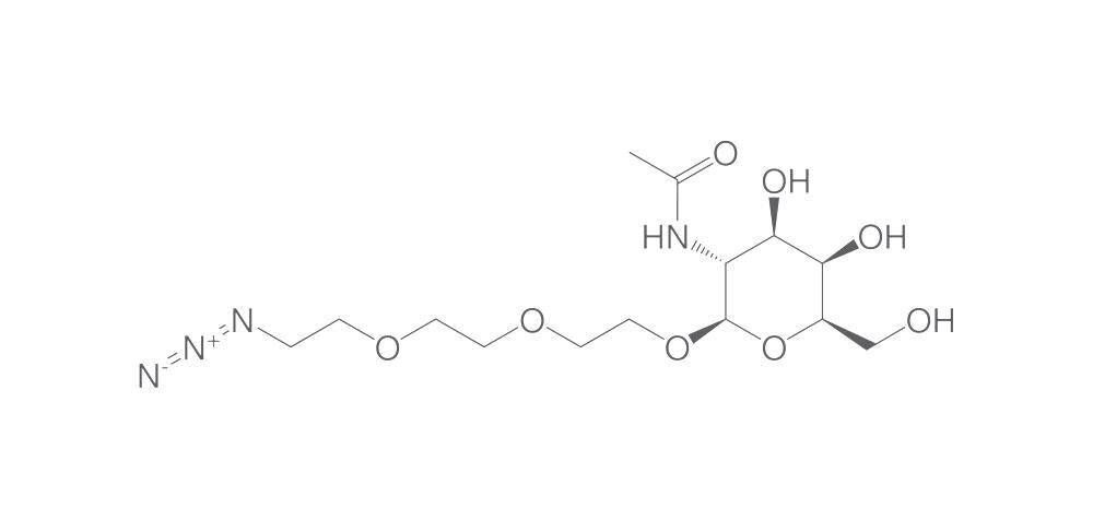 N-Acetyl-β-D-galactosamine-PEG3-azide, 5 mg - Luminix Health