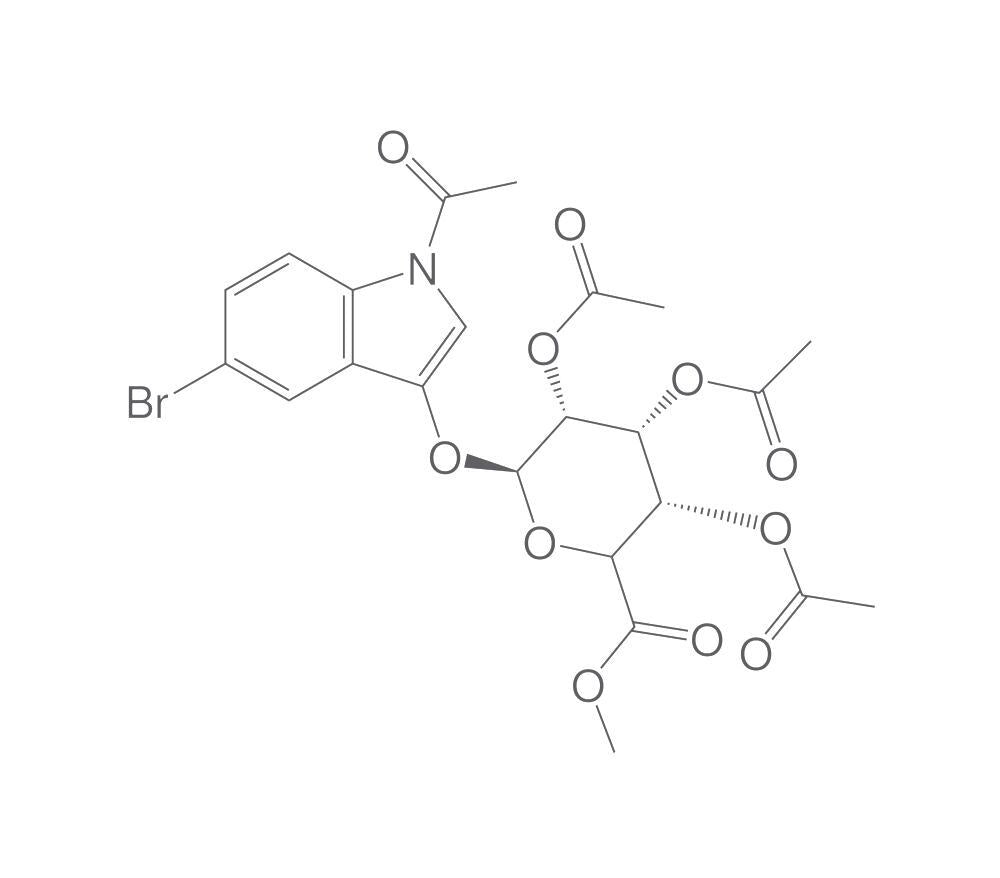 N-Acetyl-5-bromo-3-indoxyl-2,3,4-tri-O-acetyl-β-D-glucuronic acid methyl ester - Luminix Health