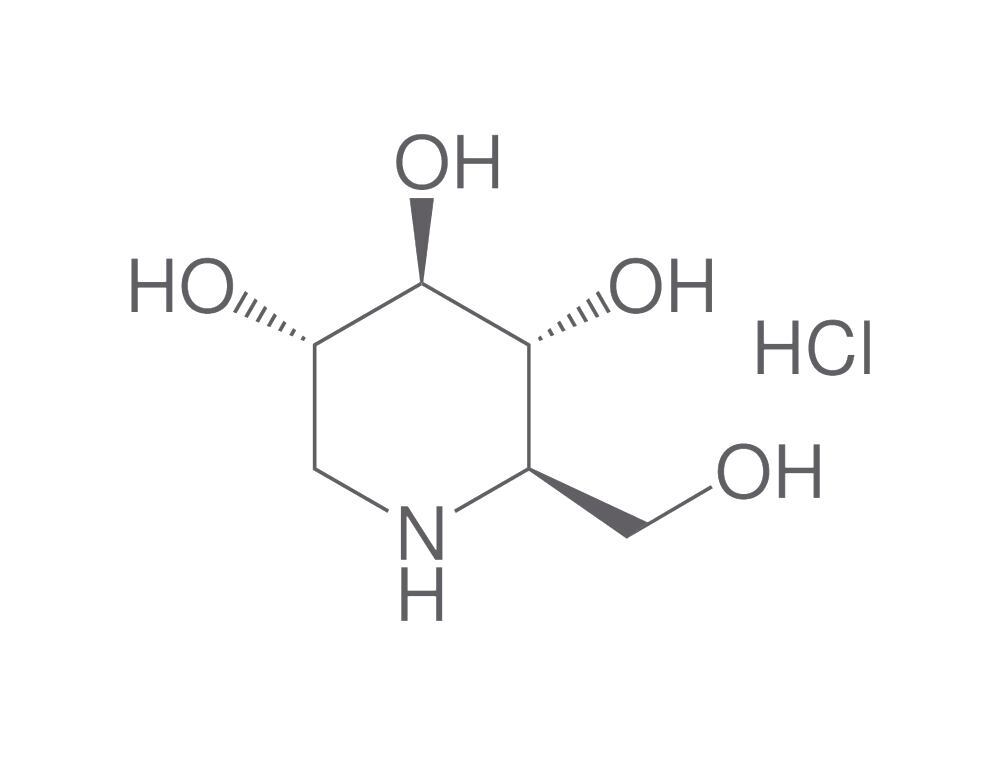 1-Deoxynojirimycin hydrochloride, min. 95 %, 250 mg - Luminix Health