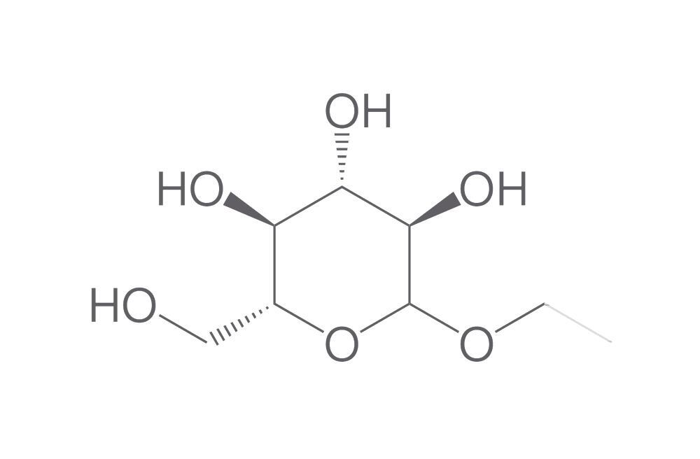 Ethyl β-D-glucopyranoside, 1 g - Luminix Health