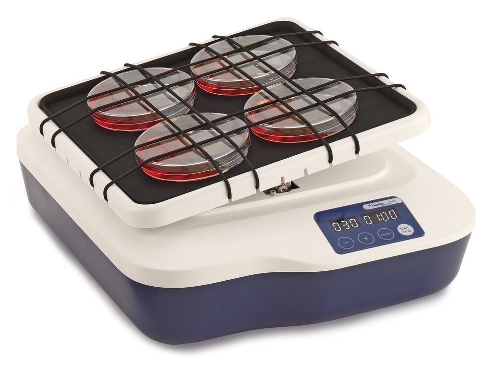 RS-RS 6 rocker shaker , includes tray top with 6 fixing bands, 1 unit(s) - Luminix Health