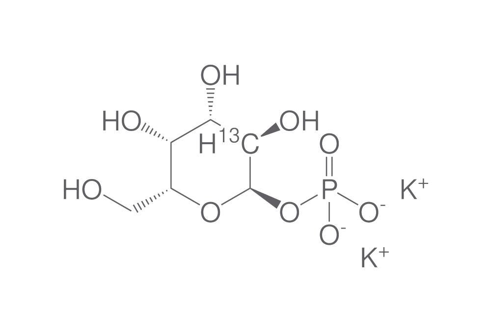 a-D-[2-13C]-Galactopyranosyl 1-phosphate, dipotassium salt, 25 mg - Luminix Health