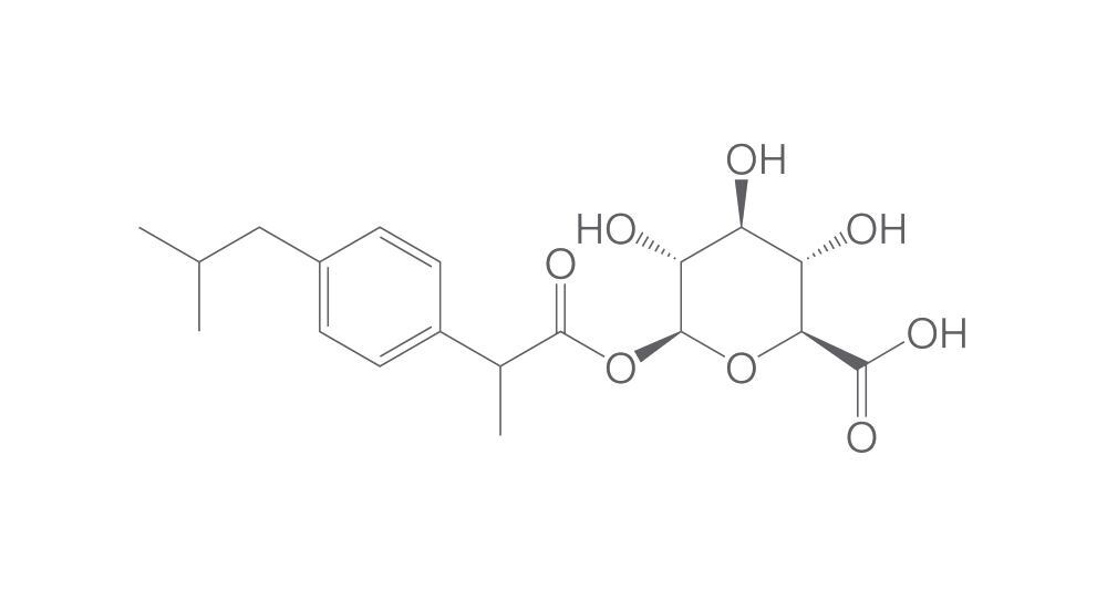 Ibuprofen acyl-b-D-glucuronide, 1 mg - Luminix Health