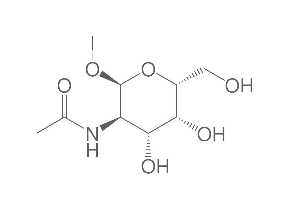 Methyl 2-acetamido-2-deoxy-a-D-galactopy, ranoside, 500 mg - Luminix Health