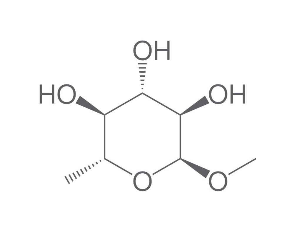 Image of Methyl 6-deoxy-α-D-glucopyranoside, 500 mg - Luminix Health