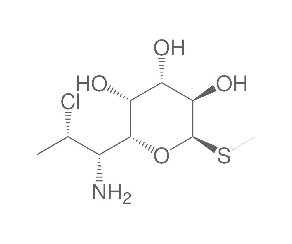 Methyl 7-chloro-7-deoxy-1-thiolincosamin, ide, 25 mg - Luminix Health