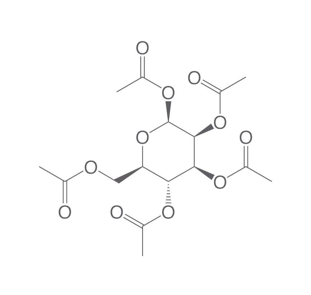 1,2,3,4,6-Penta-O-acetyl-β-D-mannopyrano, se, 250 mg - Luminix Health