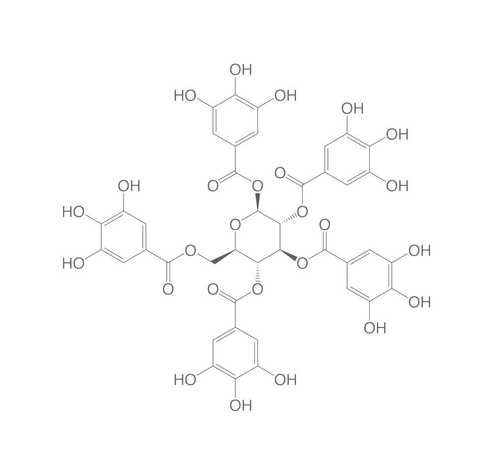 Image of 1,2,3,4,6-Penta-O-galloyl-β-D-glucopyran