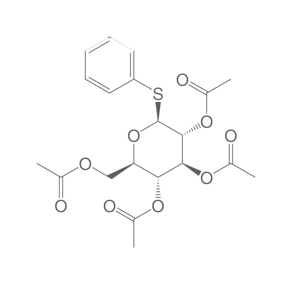 Phenyl 2,3,4,6-tetra-O-acetyl-β-D-thiogl, ucopyranoside, 5 g - Luminix Health