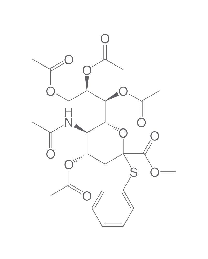Phenyl 4,7,8,9-tetra-O-acetyl-2-thio-N-acetyl-D-neuraminic acid methyl ester - Luminix Health