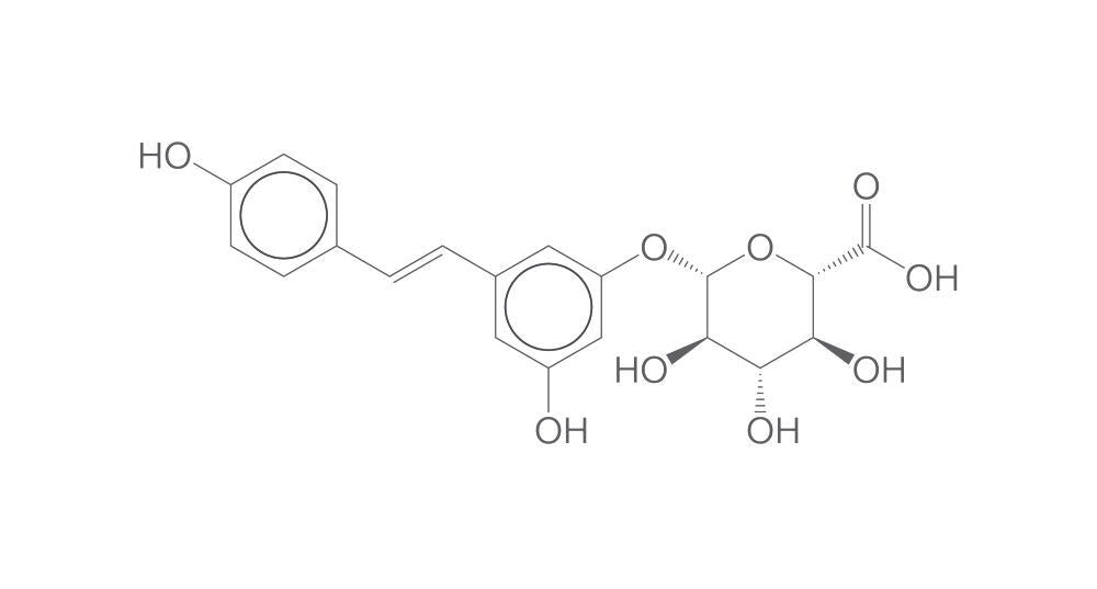 trans-Resveratrol 3-O-b-D-glucuronide, min. 95 %, 2 g - Luminix Health