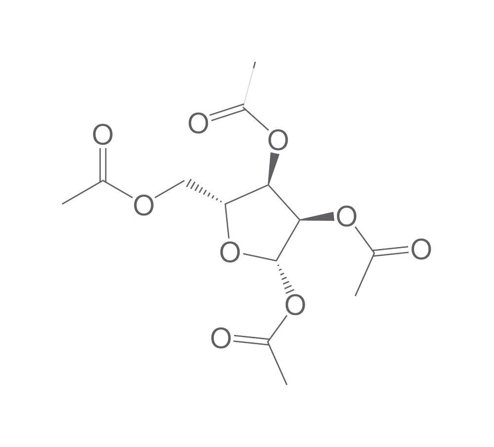1,2,3,5-Tetra-O-acetyl-β-D-ribofuranose, min. 95 %, 1 kg - Luminix Health
