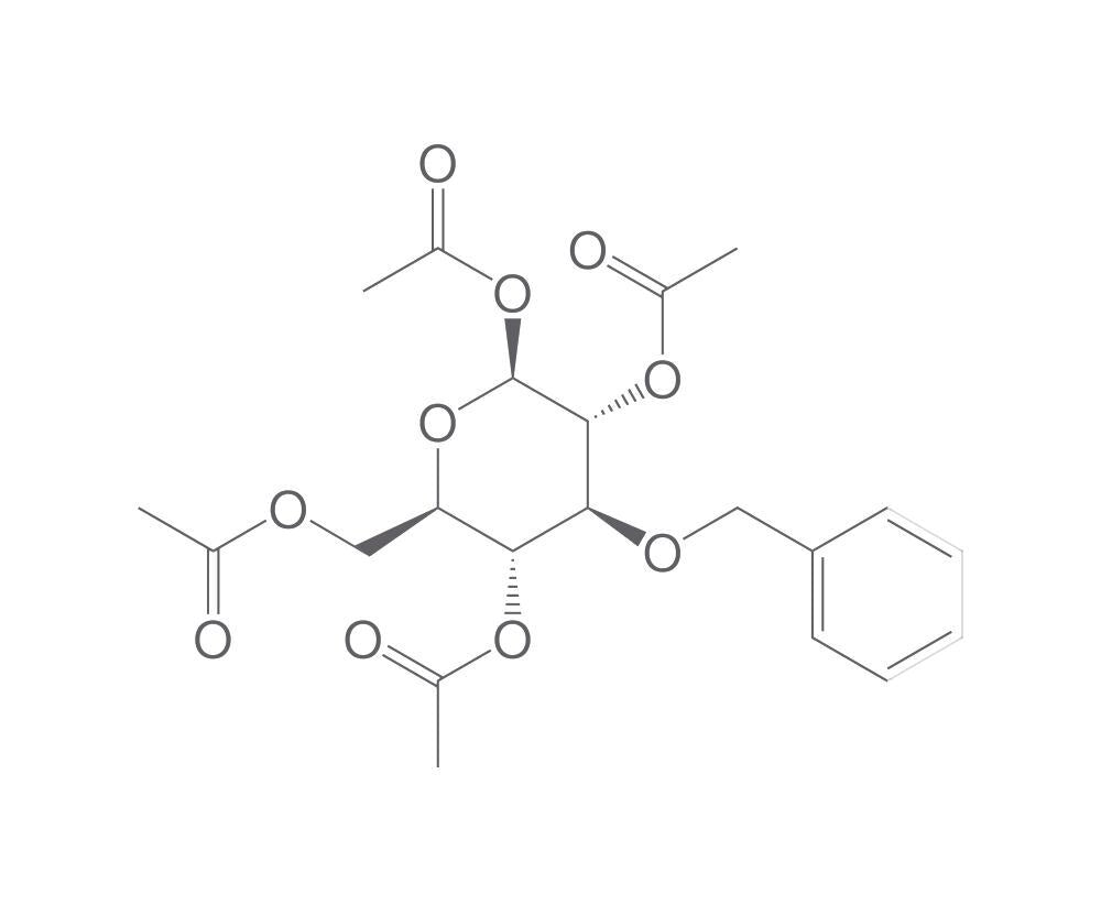 1,2,4,6-Tetra-O-acetyl-3-O-benzyl-D-gluc, opyranose, 1 g - Luminix Health