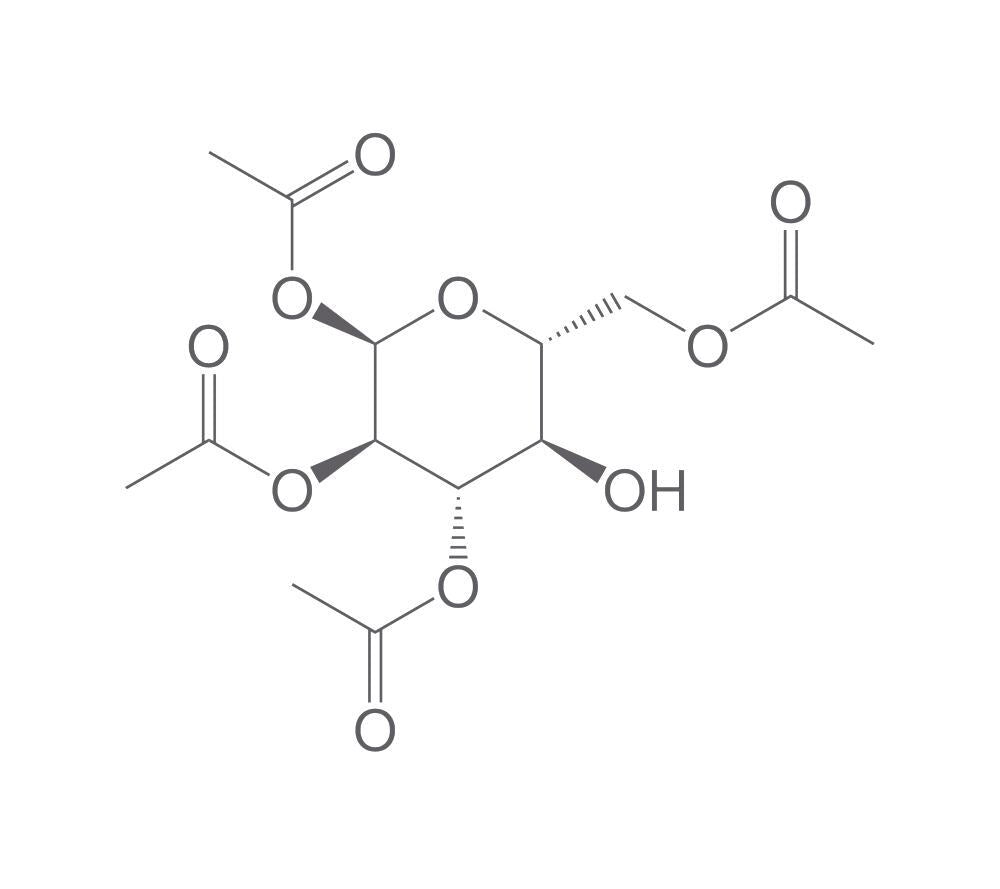1,2,3,6-Tetra-O-acetyl-α-D-glucopyranose, 250 mg - Luminix Health