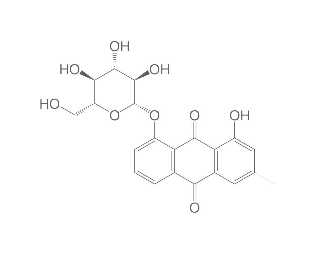 Chrysophanol 8-O-glucoside, min. 95 %, 5 mg - Luminix Health