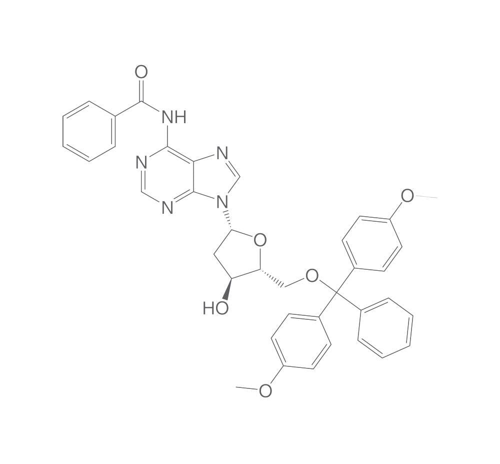 N6-Benzoyl-2'-deoxy-5'-O-DMT-adenosine, 10 g - Luminix Health