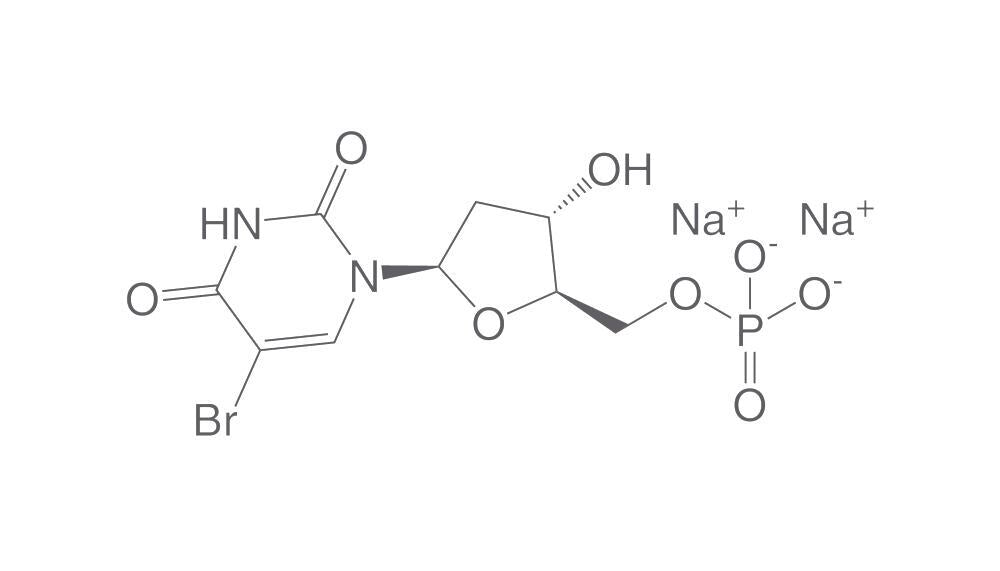 5-Bromo-2'-deoxyuridine-5'-monophosphate, sodium salt, 250 mg - Luminix Health
