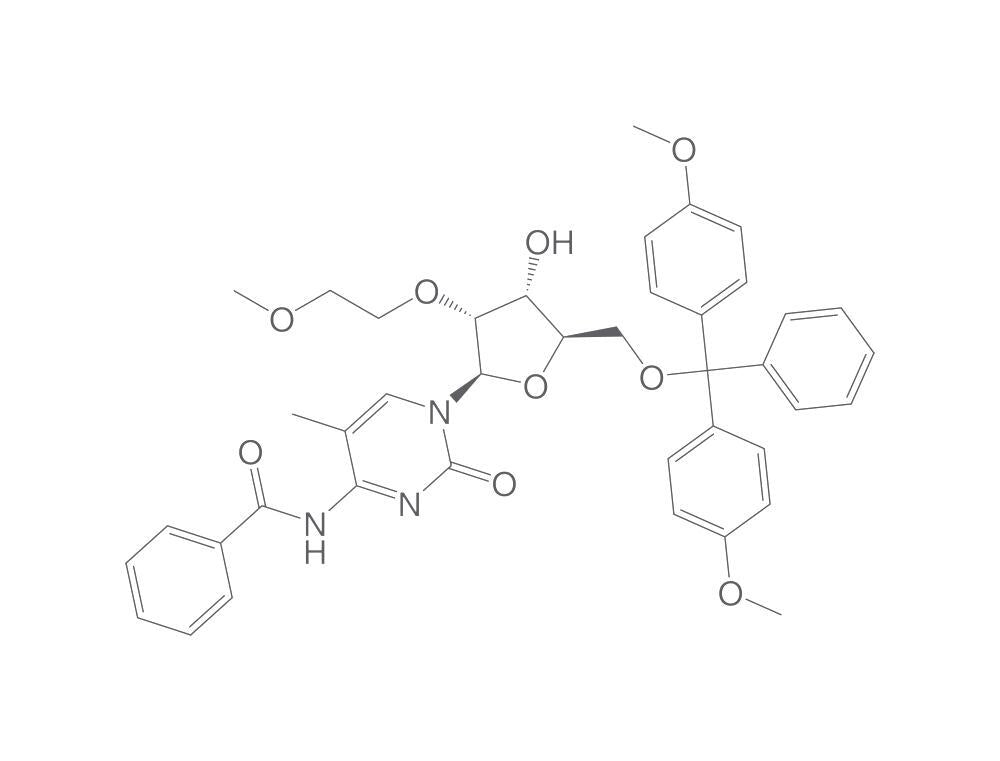 N4-Benzoyl-5'-O-DMT-2'-O-(2-methoxyethyl, )-5-methylcytidine, 500 mg - Luminix Health